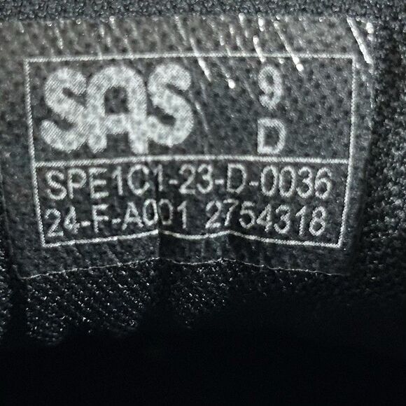 SAS Pursuit Men’s Size 9 D Black Vibram Sole Athletic Comfort Walking Shoes Used main image 12